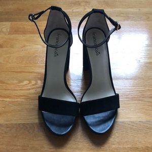 Black heels